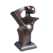 Abstract Brass Statue Modern Art Decor Bronze Sculpture Tpy-192